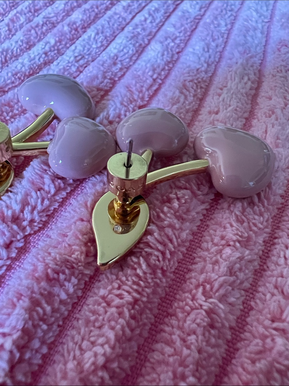 Coach Cherry Earrings - Picture 5 of 7